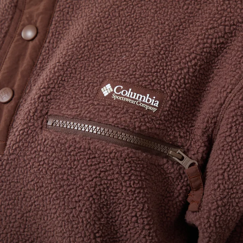 Columbia Womens Helvetia II Half Snap Fleece Tobacco-5