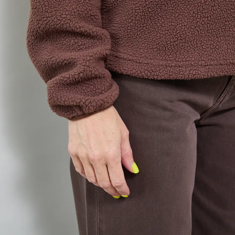 Columbia Womens Helvetia II Half Snap Fleece Tobacco-6