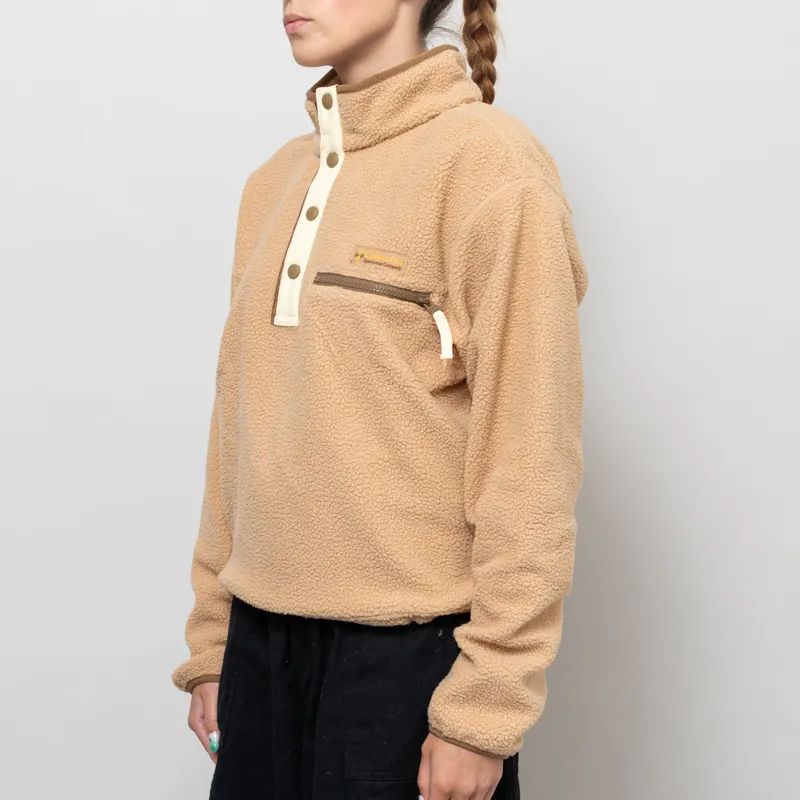 Columbia Womens Helvetia II Half Snap Fleece Canoe-1