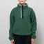 Columbia Womens Helvetia II Half Snap Fleece Rain Forest Navy Dark Stone