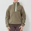 Columbia Womens Helvetia II Half Snap Fleece Stone Green Safari