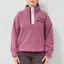 Columbia Womens Helvetia II Half Snap Fleece Antique Mauve Mineral Pink