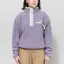 Columbia Womens Helvetia II Half Snap Fleece Shale Purple Lavender Citron