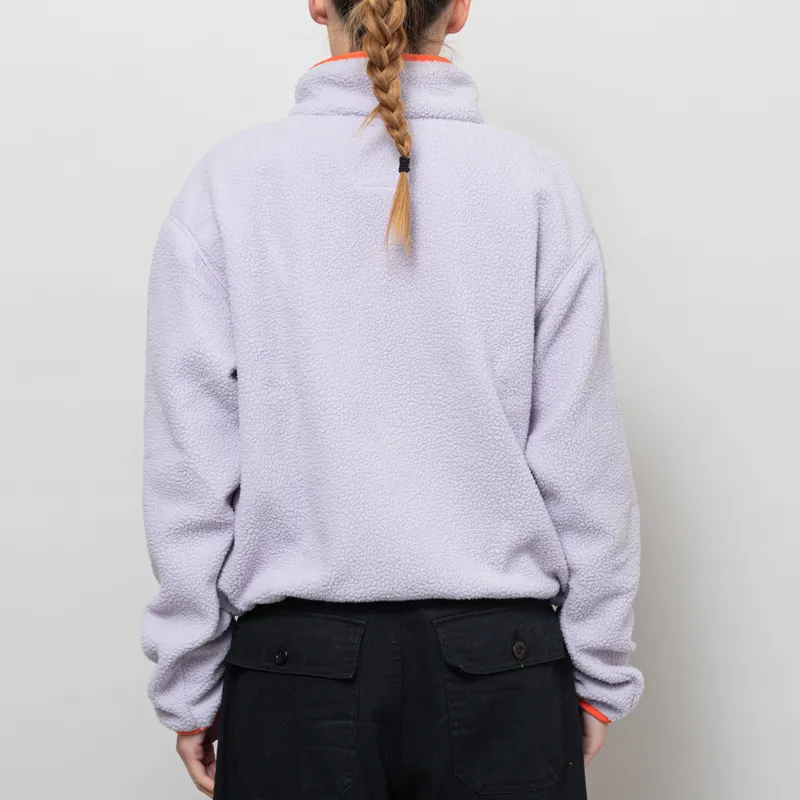 Columbia Womens Helvetia II Half Snap Fleece Lavender Shale Purple Zing-3
