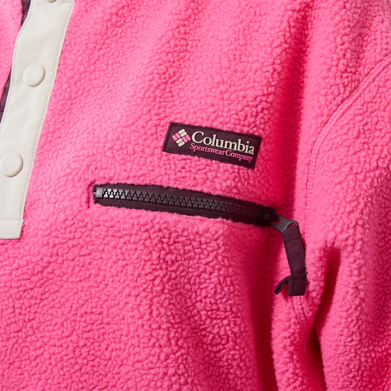 Columbia Womens Helvetia II Half Snap Fleece Nico Dark Stone-5