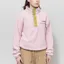 Columbia Womens Helvetia II Half Snap Fleece Pink Agate Peppercorn Flint