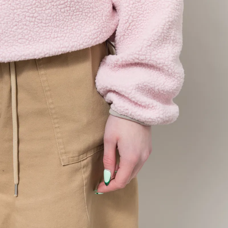 Columbia Womens Helvetia II Half Snap Fleece Pink Agate Peppercorn Flint-7