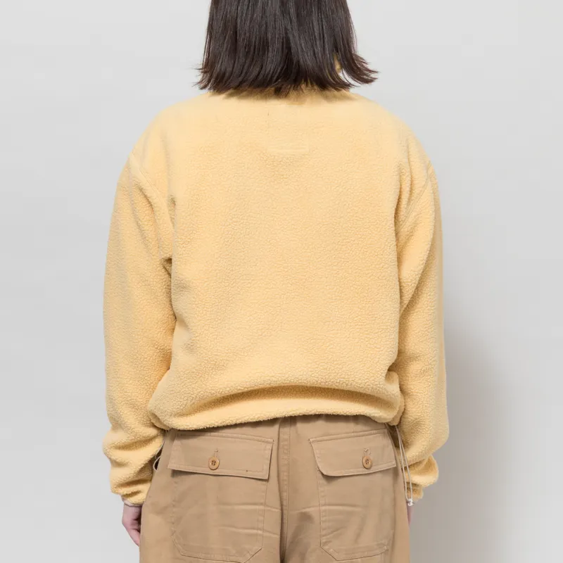 Columbia Womens Helvetia II Half Snap Fleece Sand Dune Stone Ancient Fossil-2