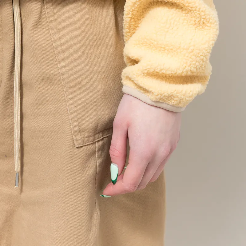 Columbia Womens Helvetia II Half Snap Fleece Sand Dune Stone Ancient Fossil-6