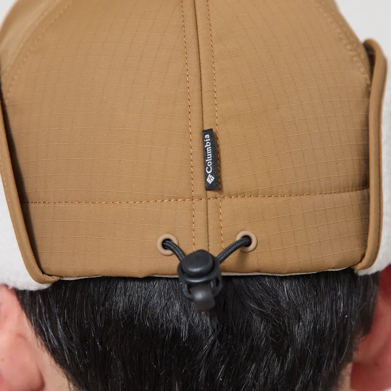 Columbia Landroamer Ear Flap Cap Delta Tobacco Working Badge-8