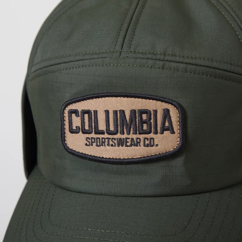 Columbia Landroamer Ear Flap Cap Greenscape Working Badge-6
