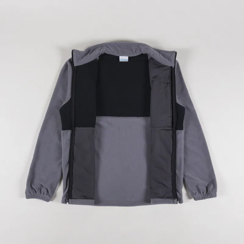 Columbia Sage Peak Fleece Jacket City Grey Black-1