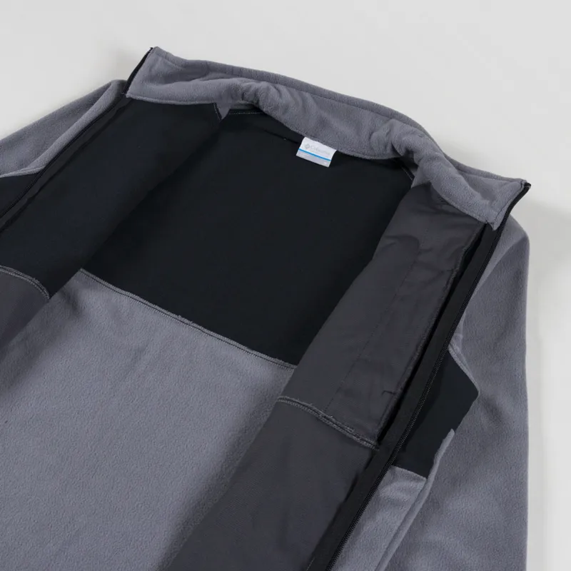 Columbia Sage Peak Fleece Jacket City Grey Black-4