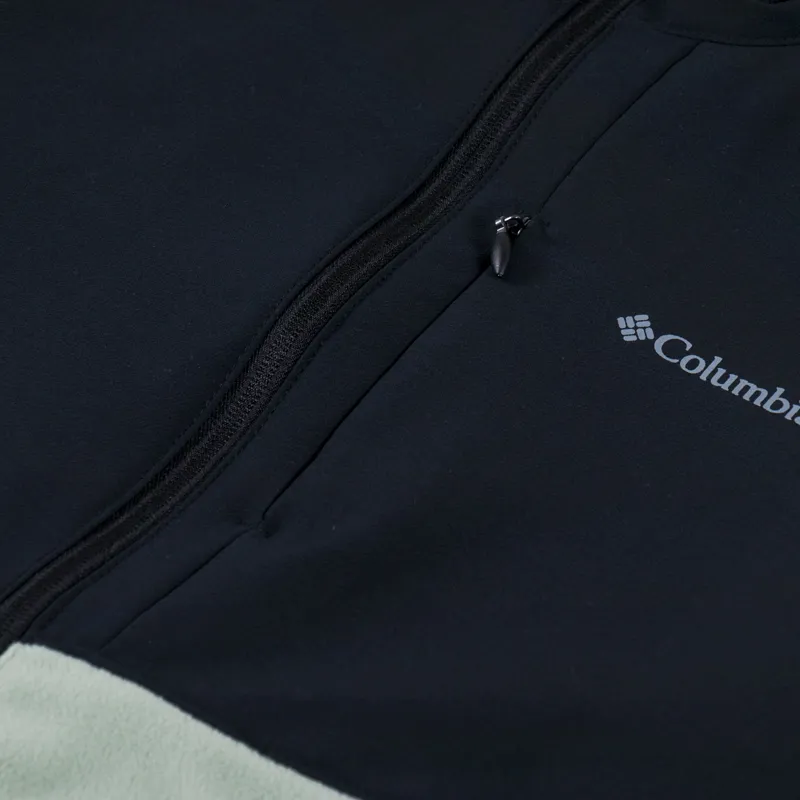 Columbia Sage Peak Fleece Jacket Safari Black-5