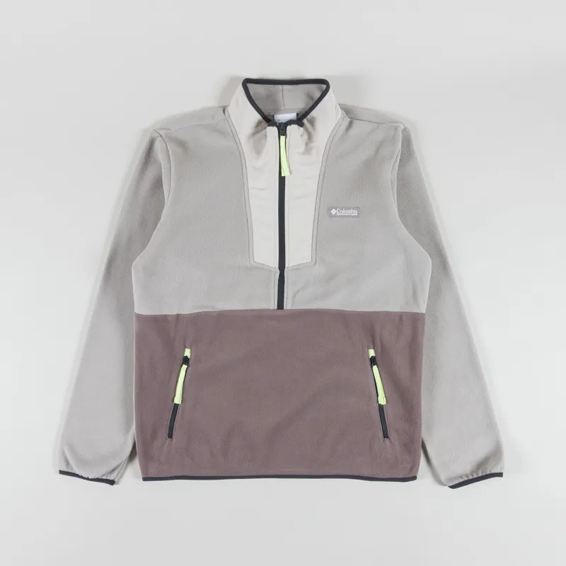 Columbia Sequoia Grove Half Zip Fleece Flint Grey Iron Dark Stone