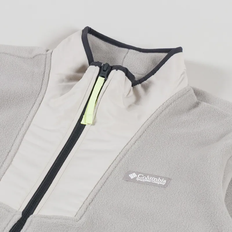Columbia Sequoia Grove Half Zip Fleece Flint Grey Iron Dark Stone-4