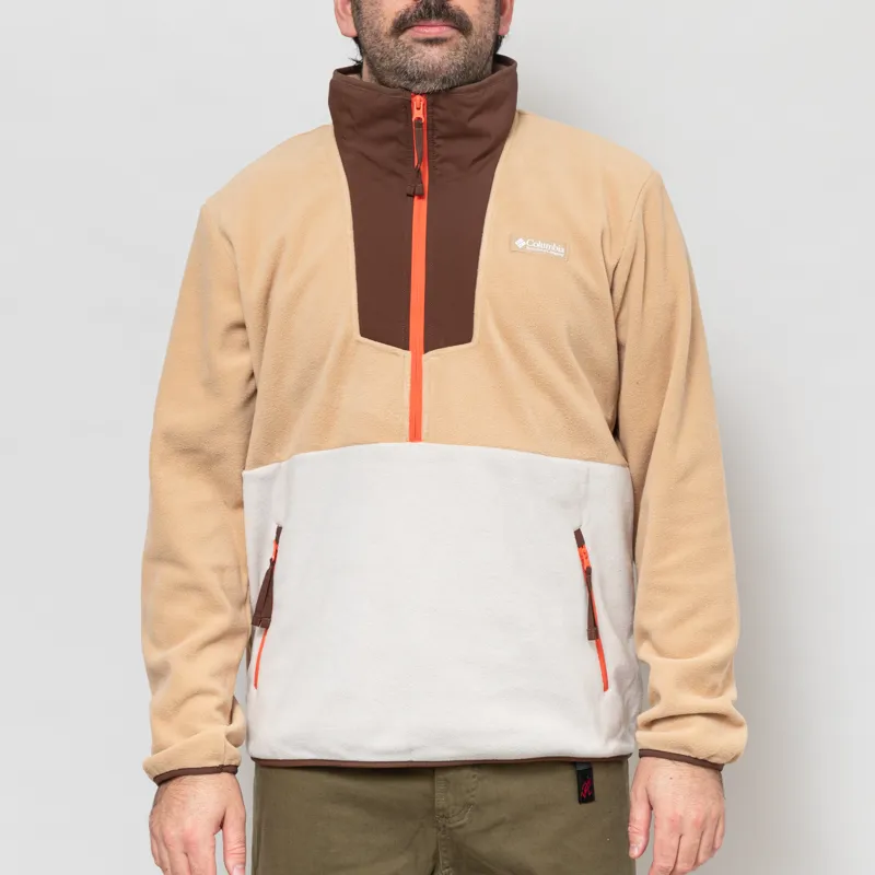 Columbia Sequoia Grove Half Zip Fleece Canoe Dark Stone