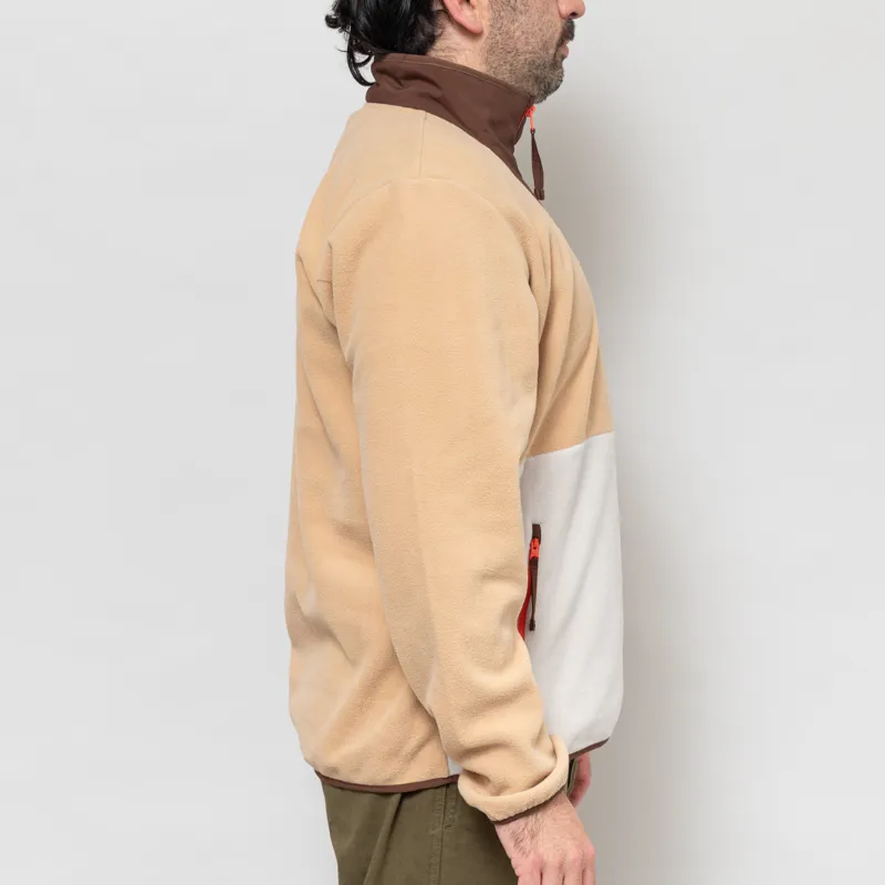 Columbia Sequoia Grove Half Zip Fleece Canoe Dark Stone-4