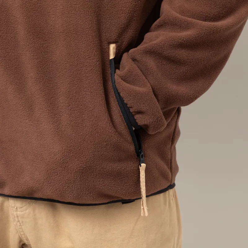 Columbia Sequoia Grove Half Zip Fleece Tobacco Black-7