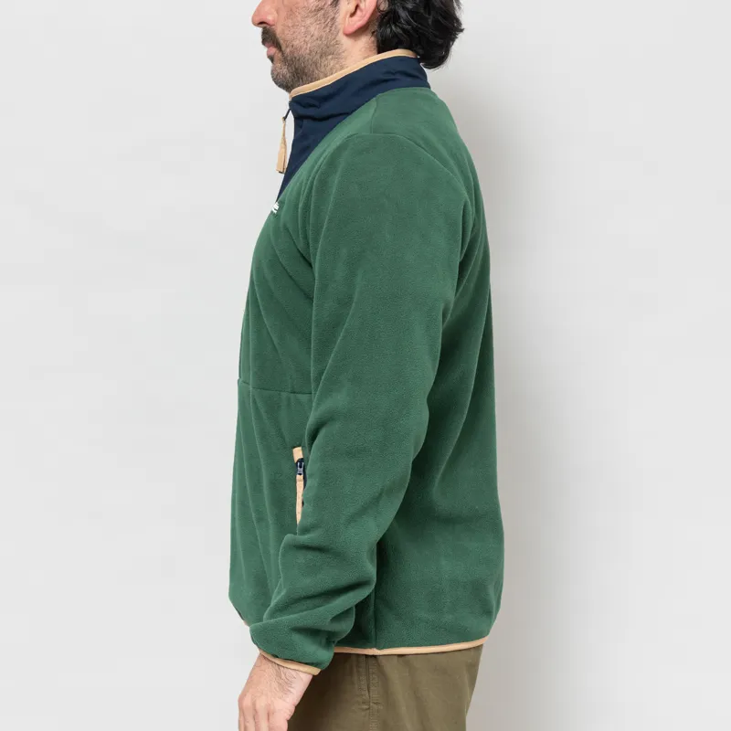 Columbia Sequoia Grove Half Zip Fleece Rain Forest Navy-2