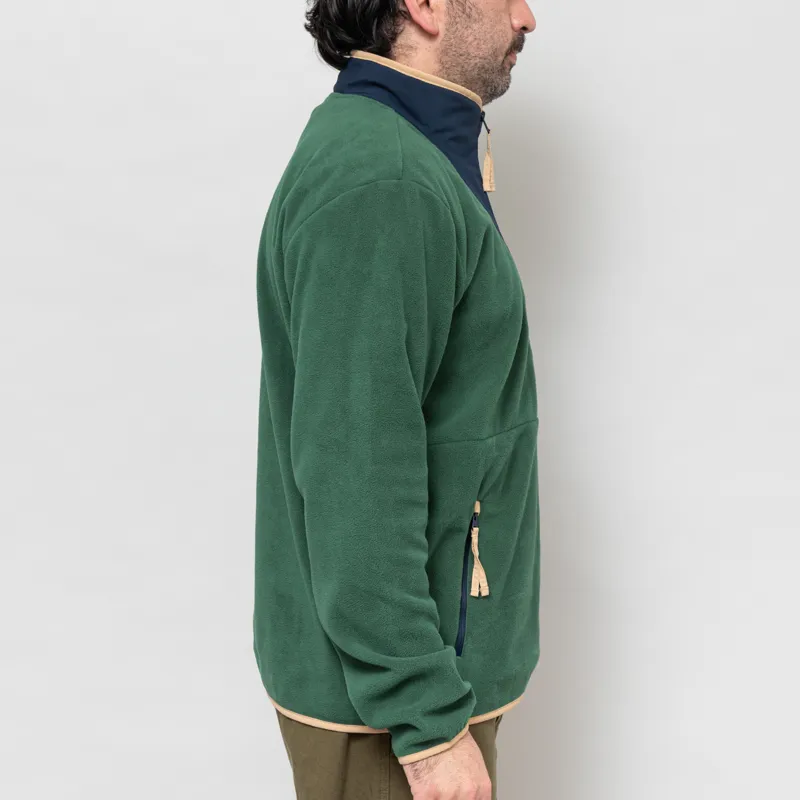 Columbia Sequoia Grove Half Zip Fleece Rain Forest Navy-4