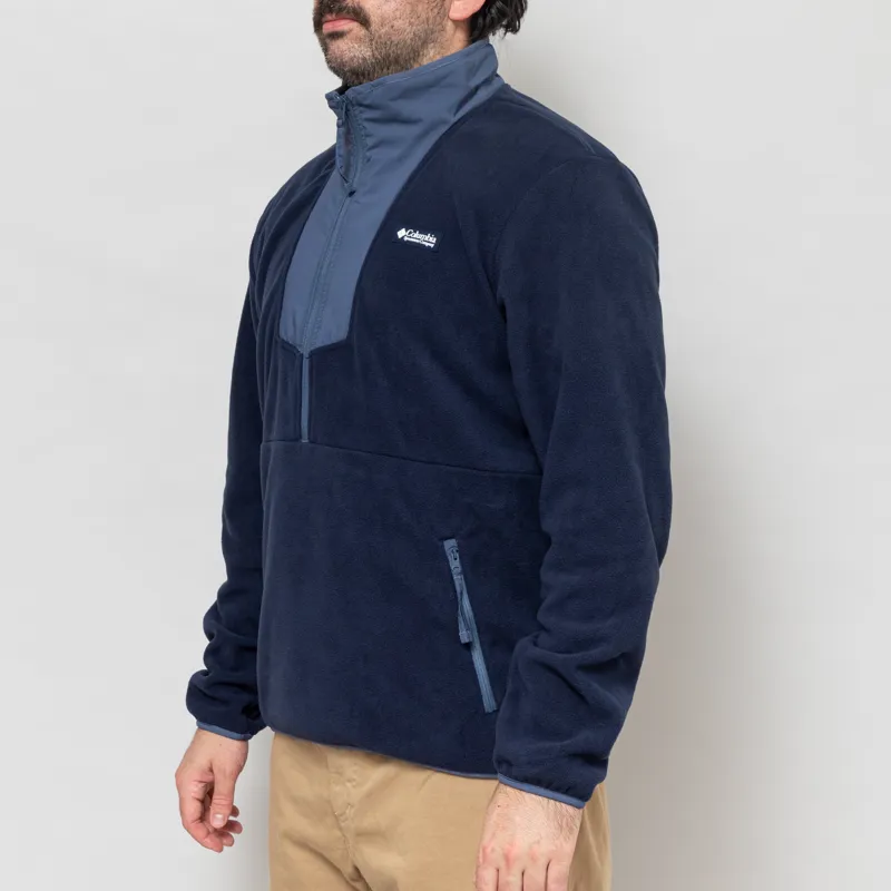 Columbia Sequoia Grove Half Zip Fleece Collegiate Navy-1