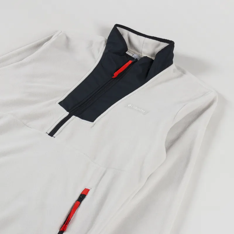 Columbia Sequoia Grove Half Zip Fleece Dark Stone Black-2