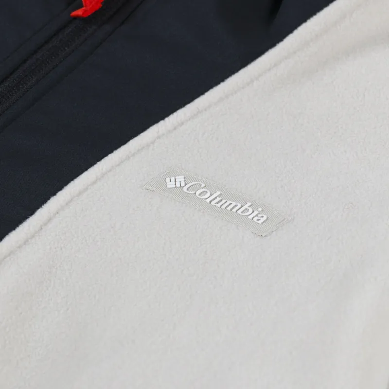 Columbia Sequoia Grove Half Zip Fleece Dark Stone Black-5