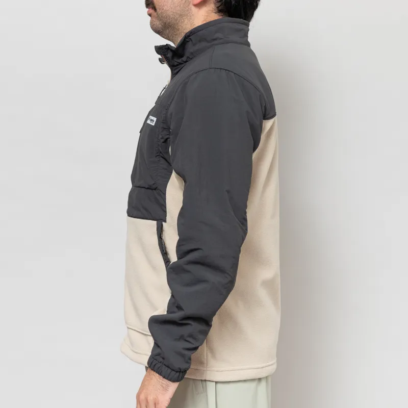 Columbia PFG Uncharted Fleece Jacket Shark Ancient Fossil-2