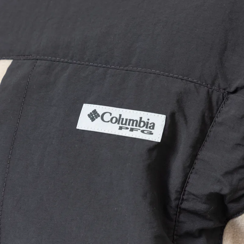 Columbia PFG Uncharted Fleece Jacket Shark Ancient Fossil-8