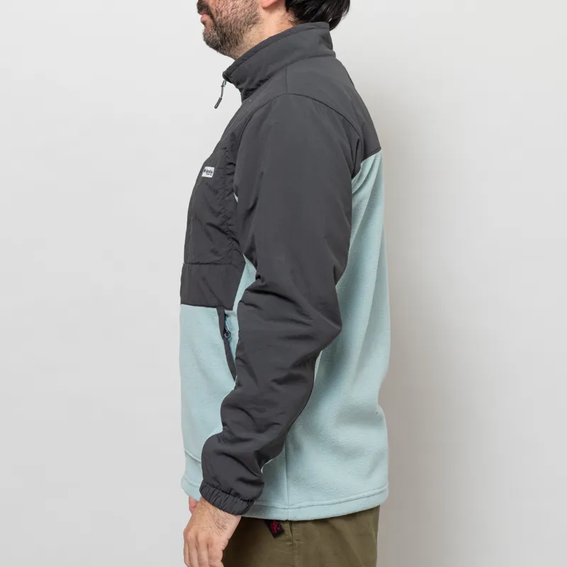 Columbia PFG Uncharted Fleece Jacket Shark Crushed Blue-2