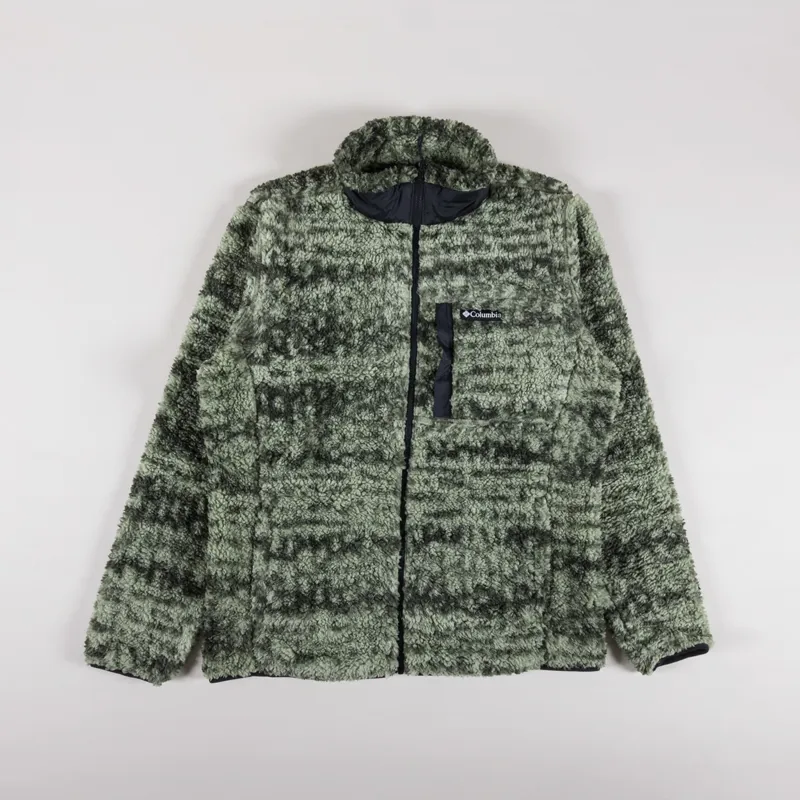 Columbia Winter Pass II Fleece Greenscape Stippled Stripe