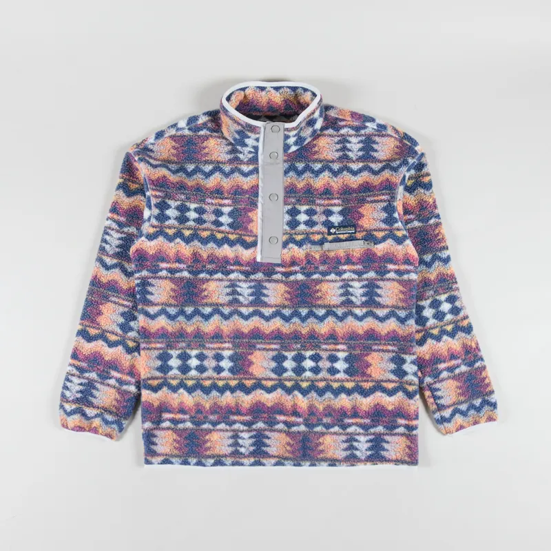 Columbia Helvetia II Half Snap Fleece Sea Salt Retrotree