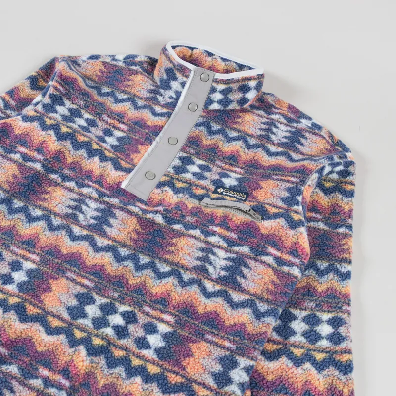 Columbia Helvetia II Half Snap Fleece Sea Salt Retrotree-2