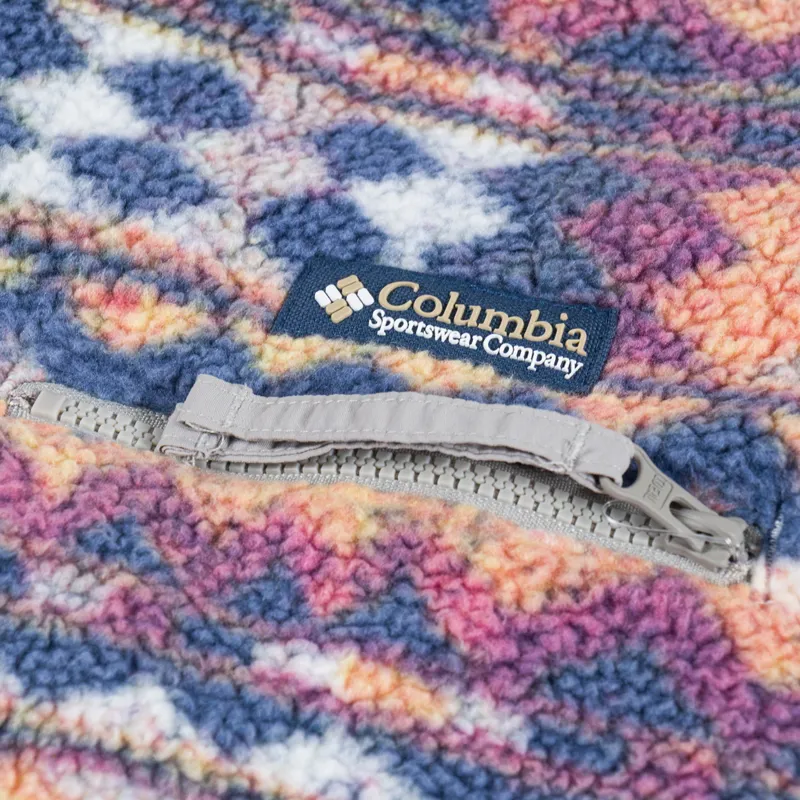 Columbia Helvetia II Half Snap Fleece Sea Salt Retrotree-5