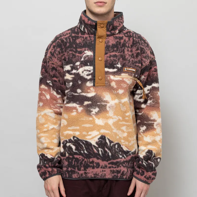 Columbia Helvetia II Half Snap Fleece Camel Brown Sisters