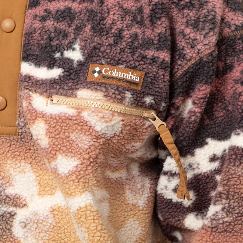 Columbia Helvetia II Half Snap Fleece Camel Brown Sisters-8