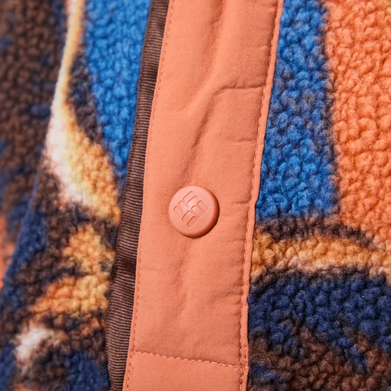 Columbia Helvetia II Half Snap Fleece Teak Brown Soaring-5
