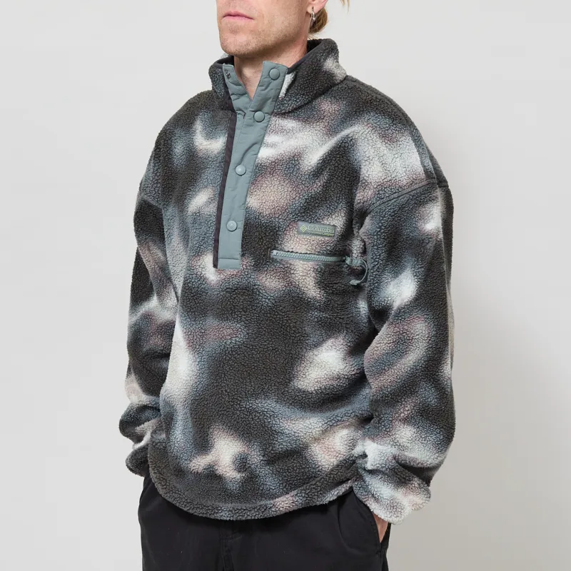 Columbia Helvetia II Half Snap Fleece Sedona Sage Dyeflow-1