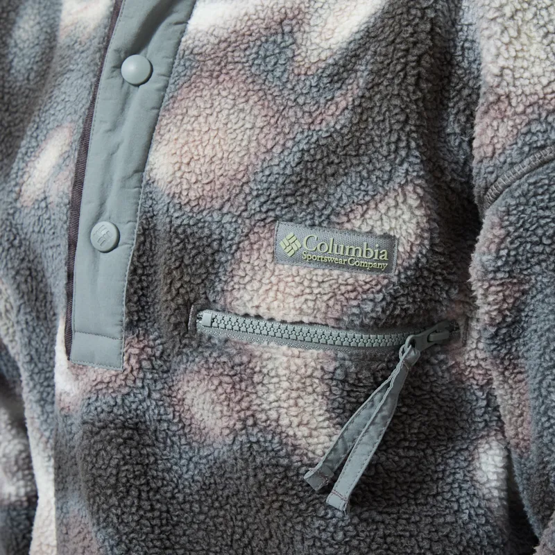 Columbia Helvetia II Half Snap Fleece Sedona Sage Dyeflow-6