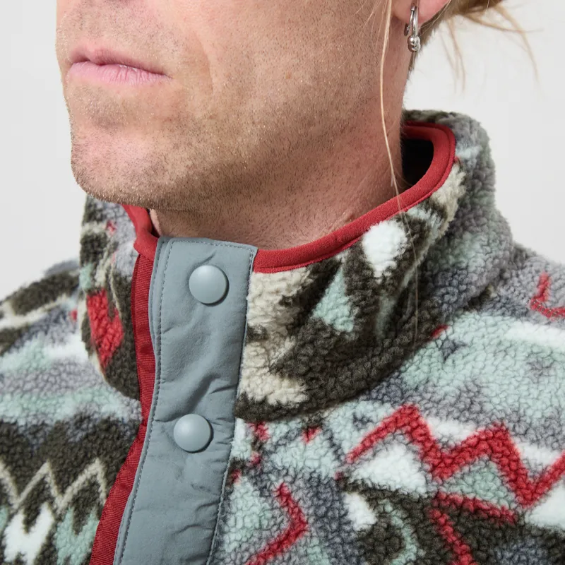 Columbia Helvetia II Half Snap Fleece Sedona Sage Geomix-3