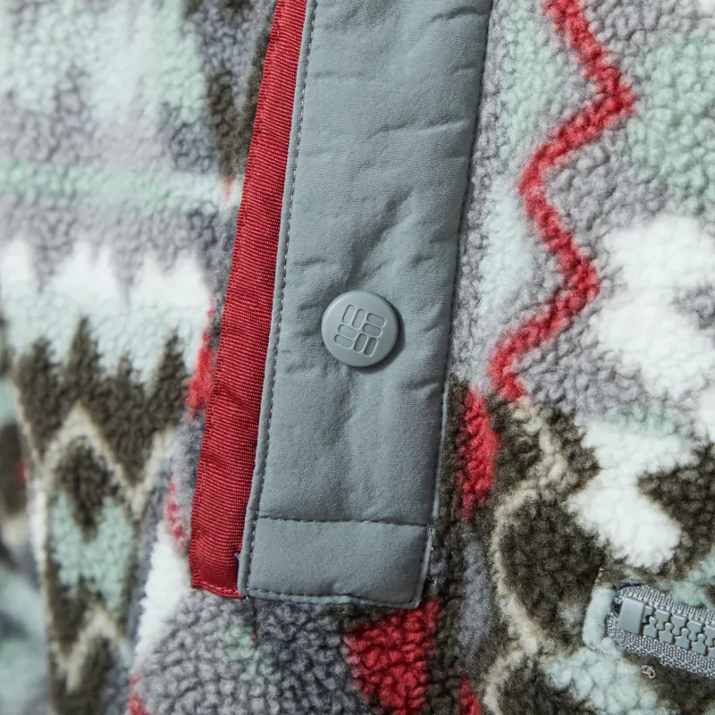 Columbia Helvetia II Half Snap Fleece Sedona Sage Geomix-5