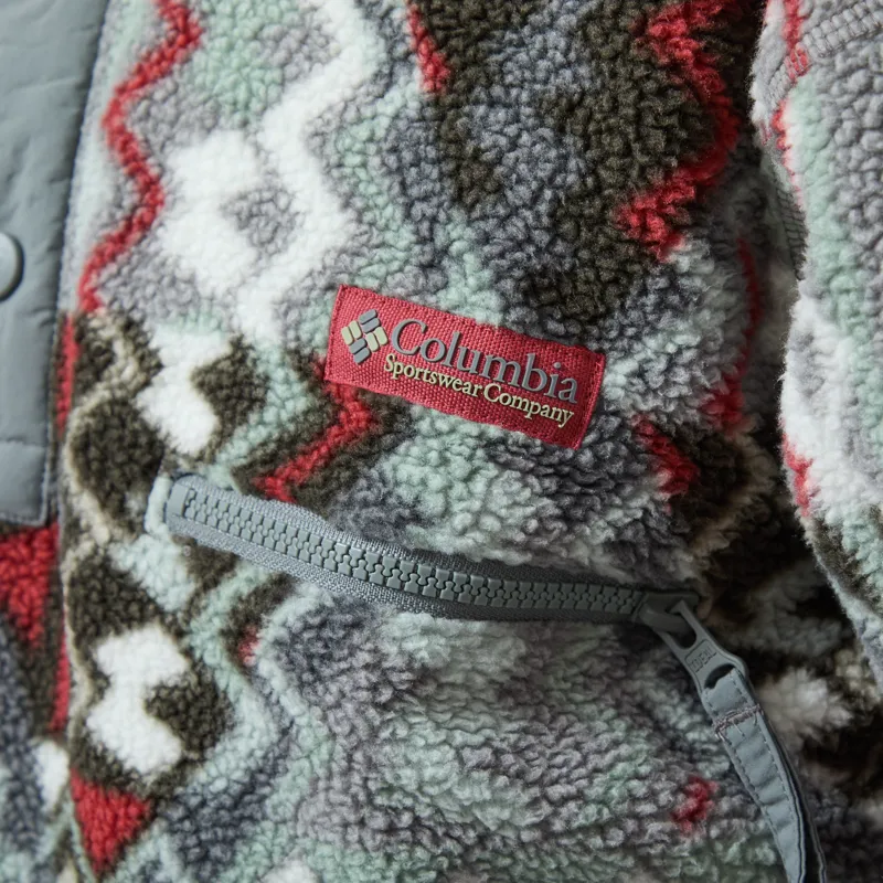 Columbia Helvetia II Half Snap Fleece Sedona Sage Geomix-6