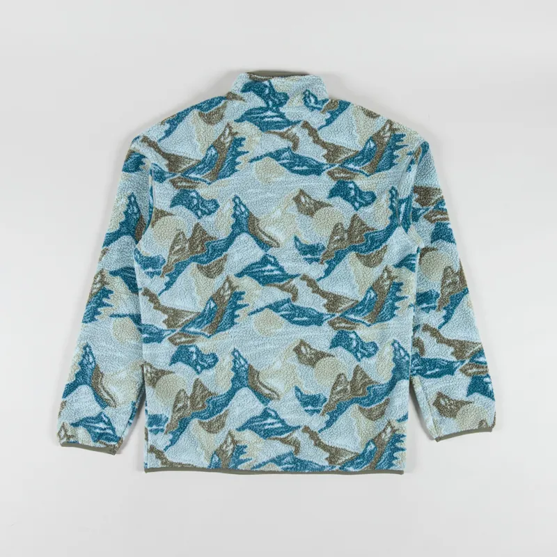 Columbia Helvetia II Half Snap Fleece Safari Sunscapes-1