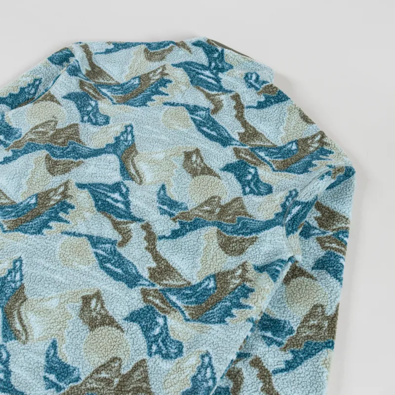 Columbia Helvetia II Half Snap Fleece Safari Sunscapes-3