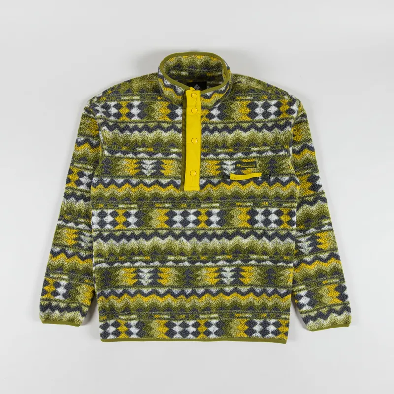 Columbia Helvetia II Half Snap Fleece Mossy Green Retrotree