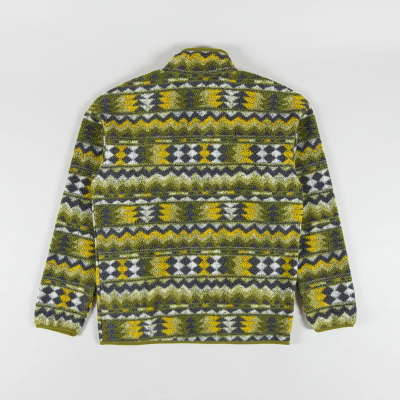 Columbia Helvetia II Half Snap Fleece Mossy Green Retrotree-1