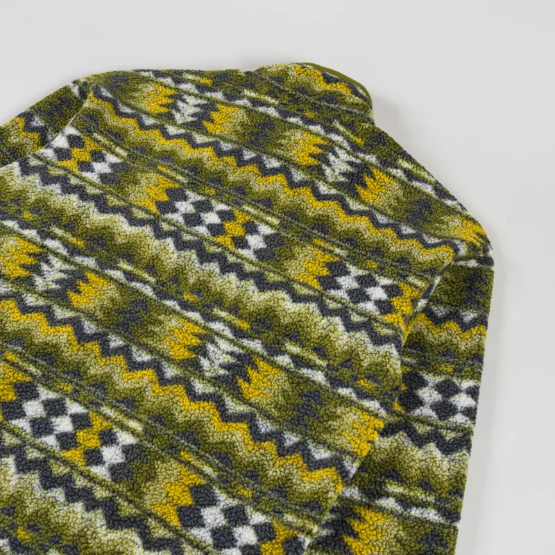 Columbia Helvetia II Half Snap Fleece Mossy Green Retrotree-3