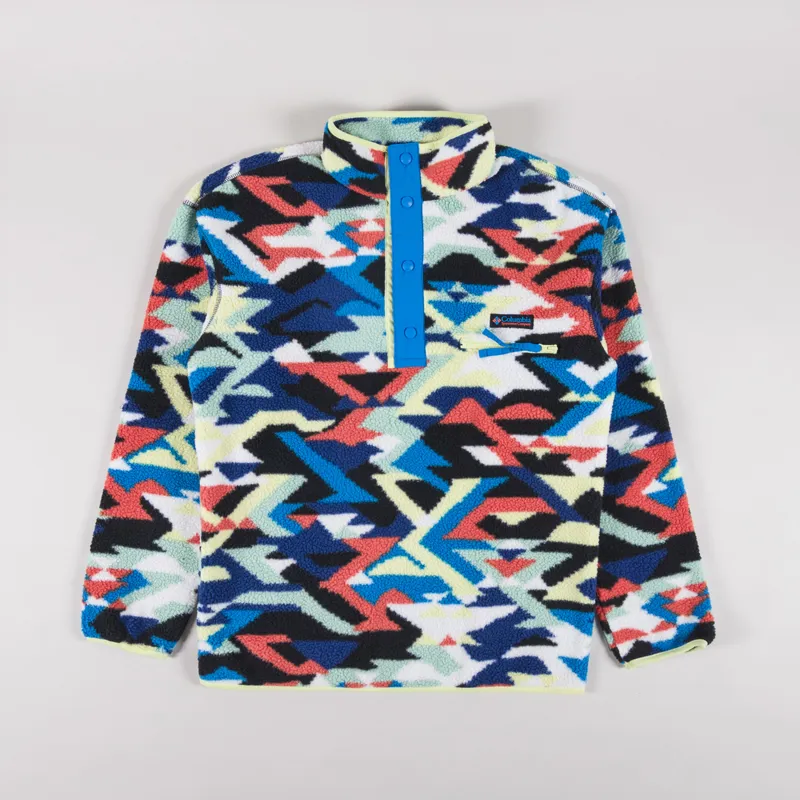 Columbia Helvetia II Half Snap Fleece Compass Blue Reflection