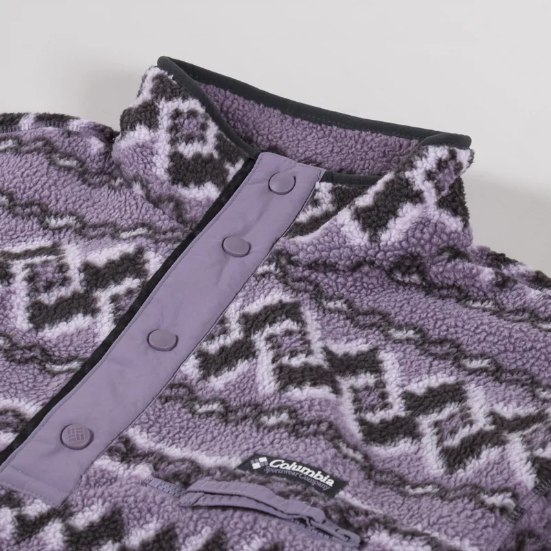 Columbia Helvetia II Half Snap Fleece Shale Purple KnitKnot-4